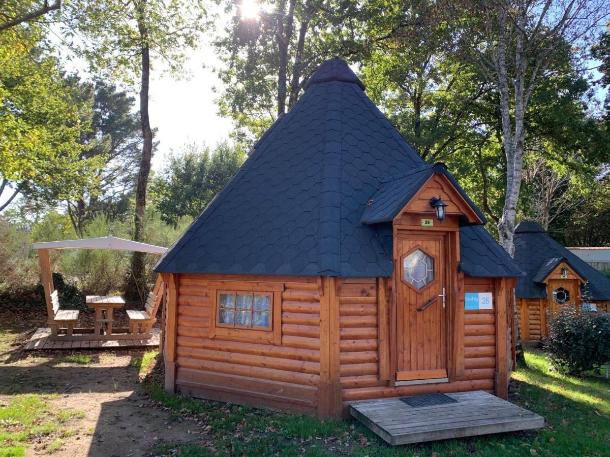 Camping De L'Etang Du Pays Blanc Guérande Exterior foto