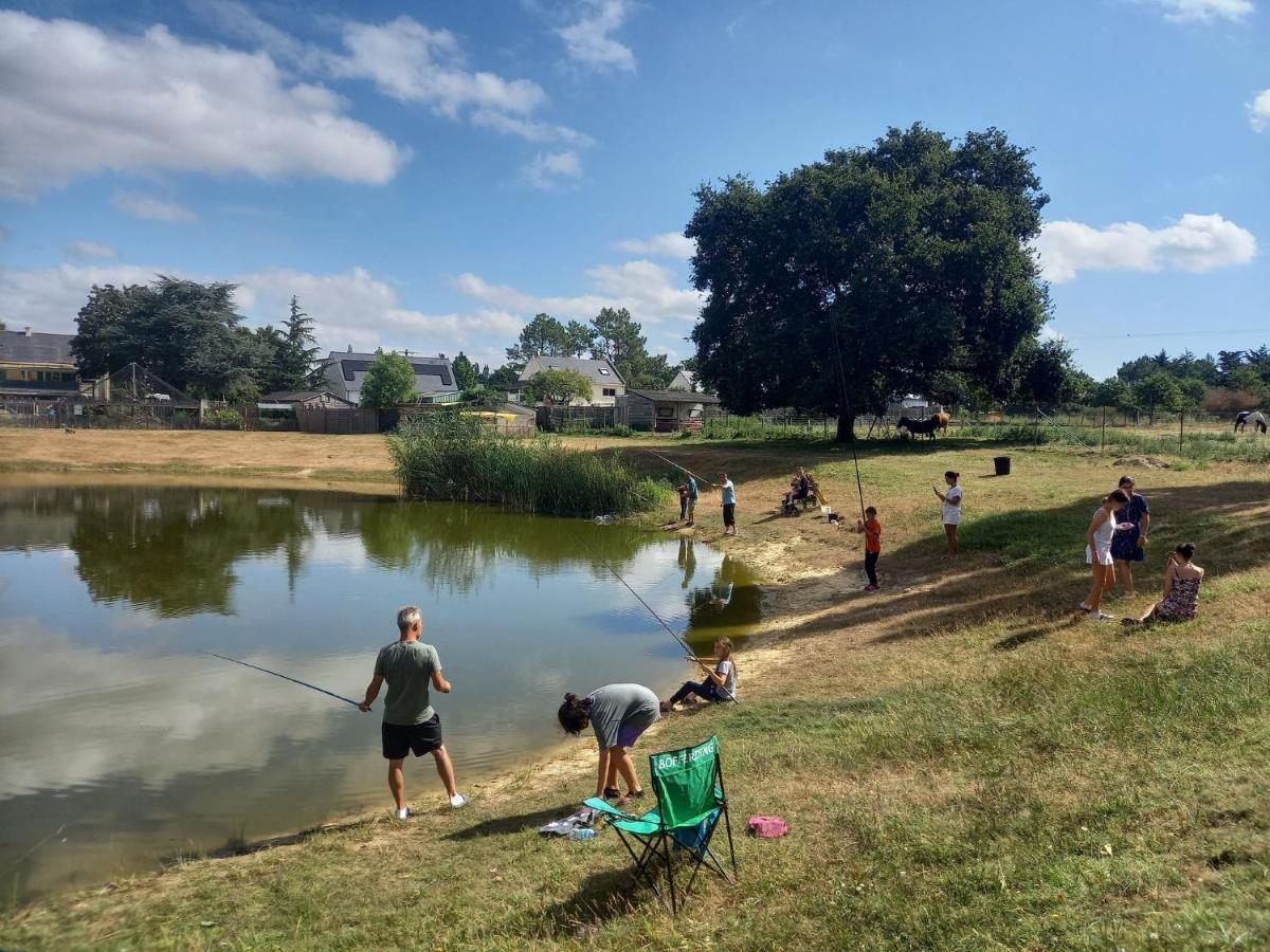 Camping De L'Etang Du Pays Blanc Guérande Exterior foto