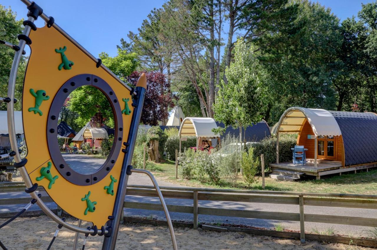 Camping De L'Etang Du Pays Blanc Guérande Exterior foto