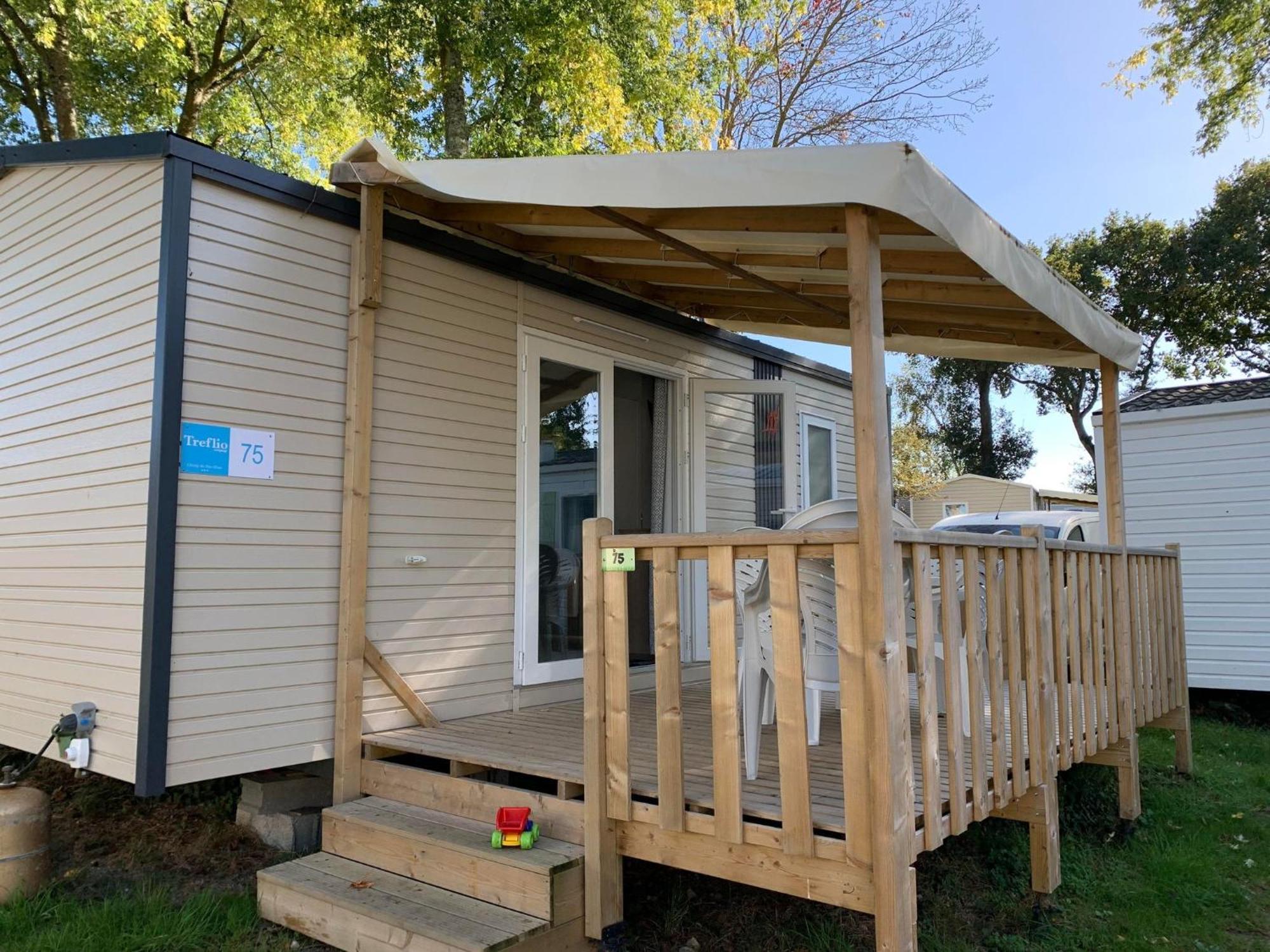 Camping De L'Etang Du Pays Blanc Guérande Exterior foto