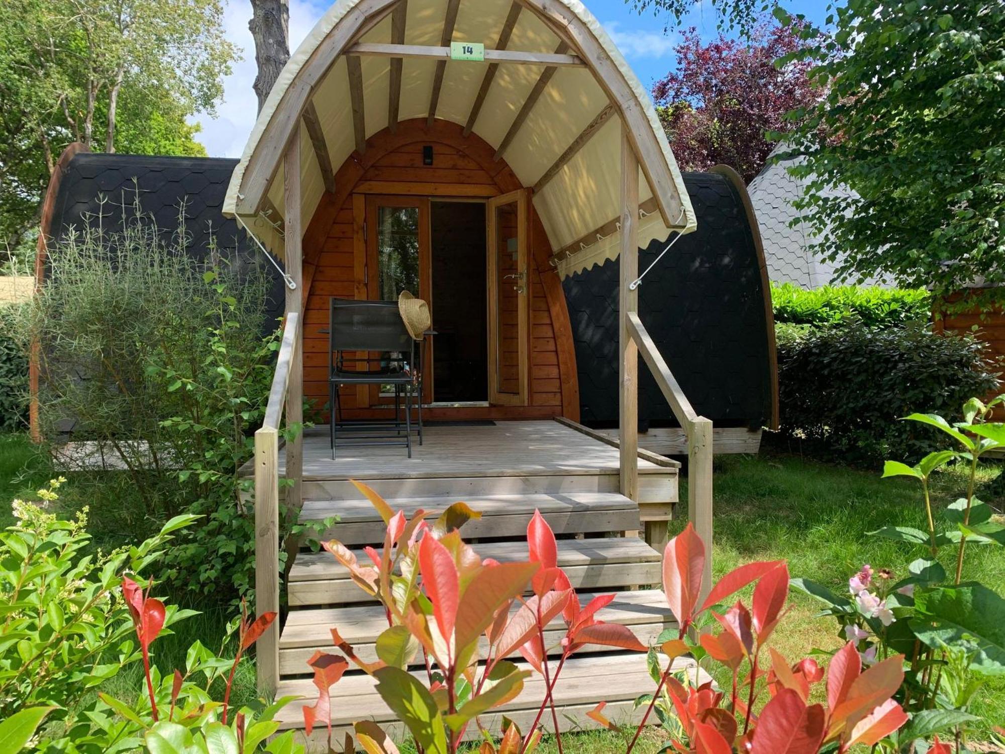Camping De L'Etang Du Pays Blanc Guérande Exterior foto